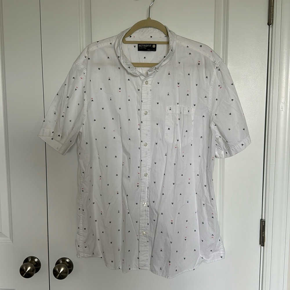 Men’s XXL Retrofit Button Down